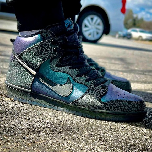 #Nike #SB Dunk High "Black Hornet" - Picture 4 of 8